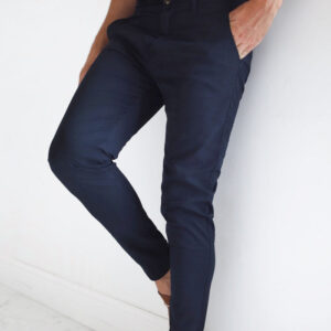 Stretch Blue Chinos